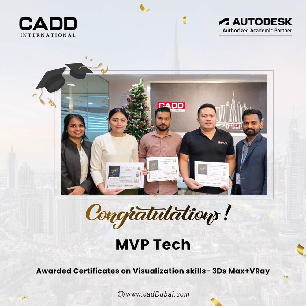 MVP Tech (Dubai) — 3ds Max + V-Ray training