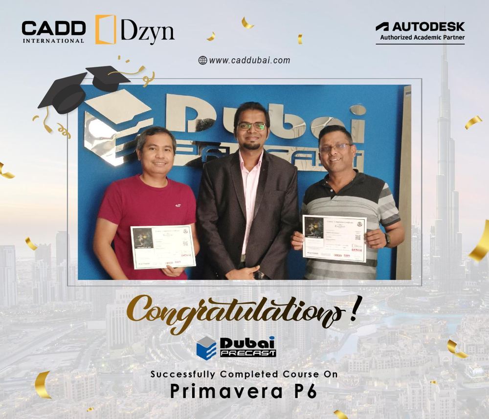 Dubai Precast — Primavera P6 training