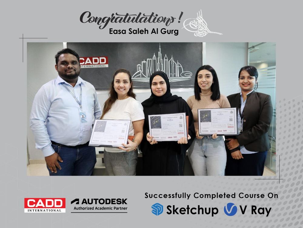 Easa Saleh Al Gurg — SketchUp + V-Ray training