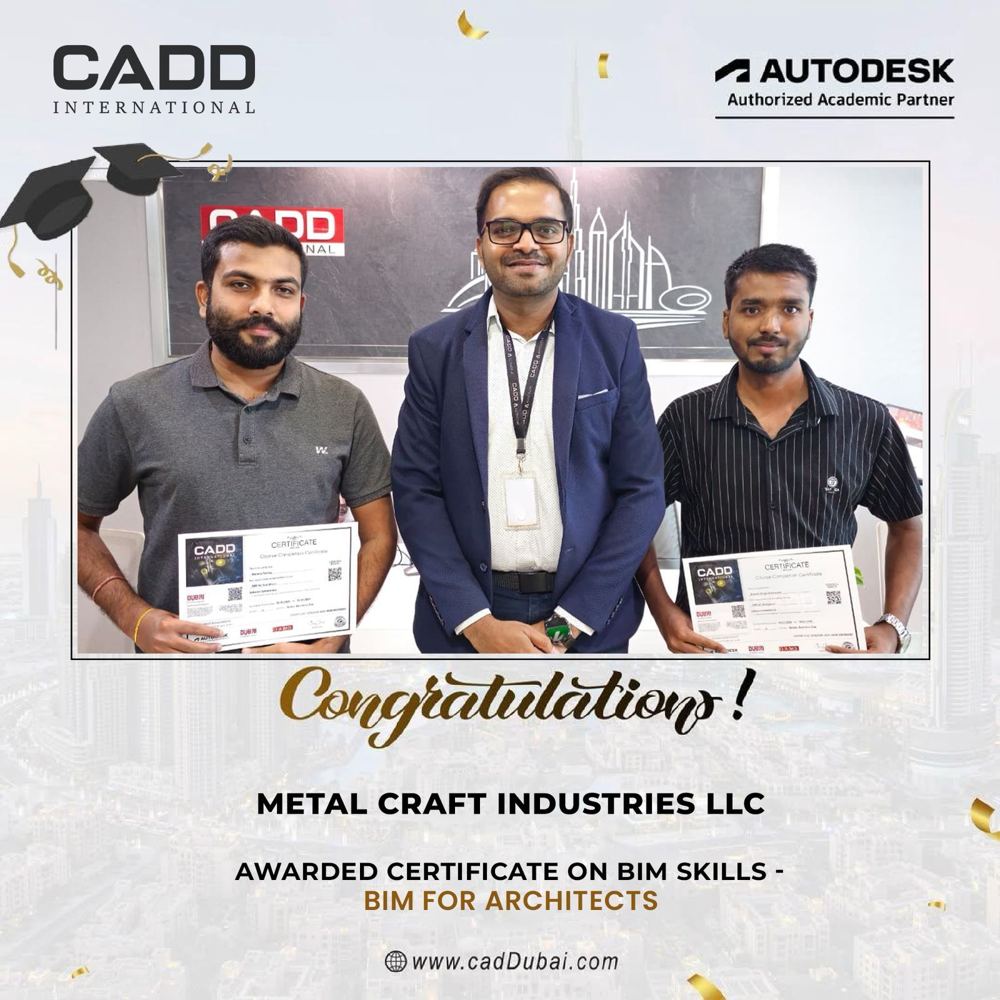 Metal Craft Industries — BIM for Architects training